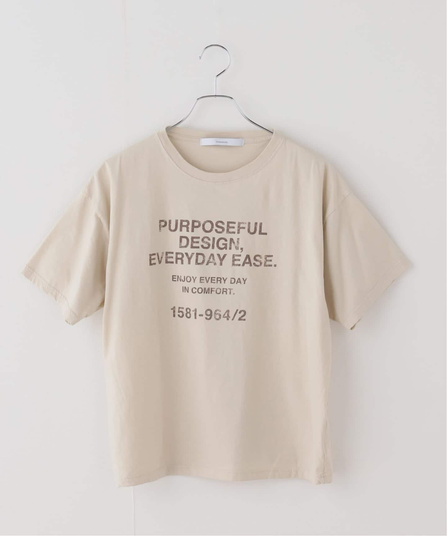 カスレロゴプリントTシャツ（Tシャツ／カットソー）｜FRAMeWORK