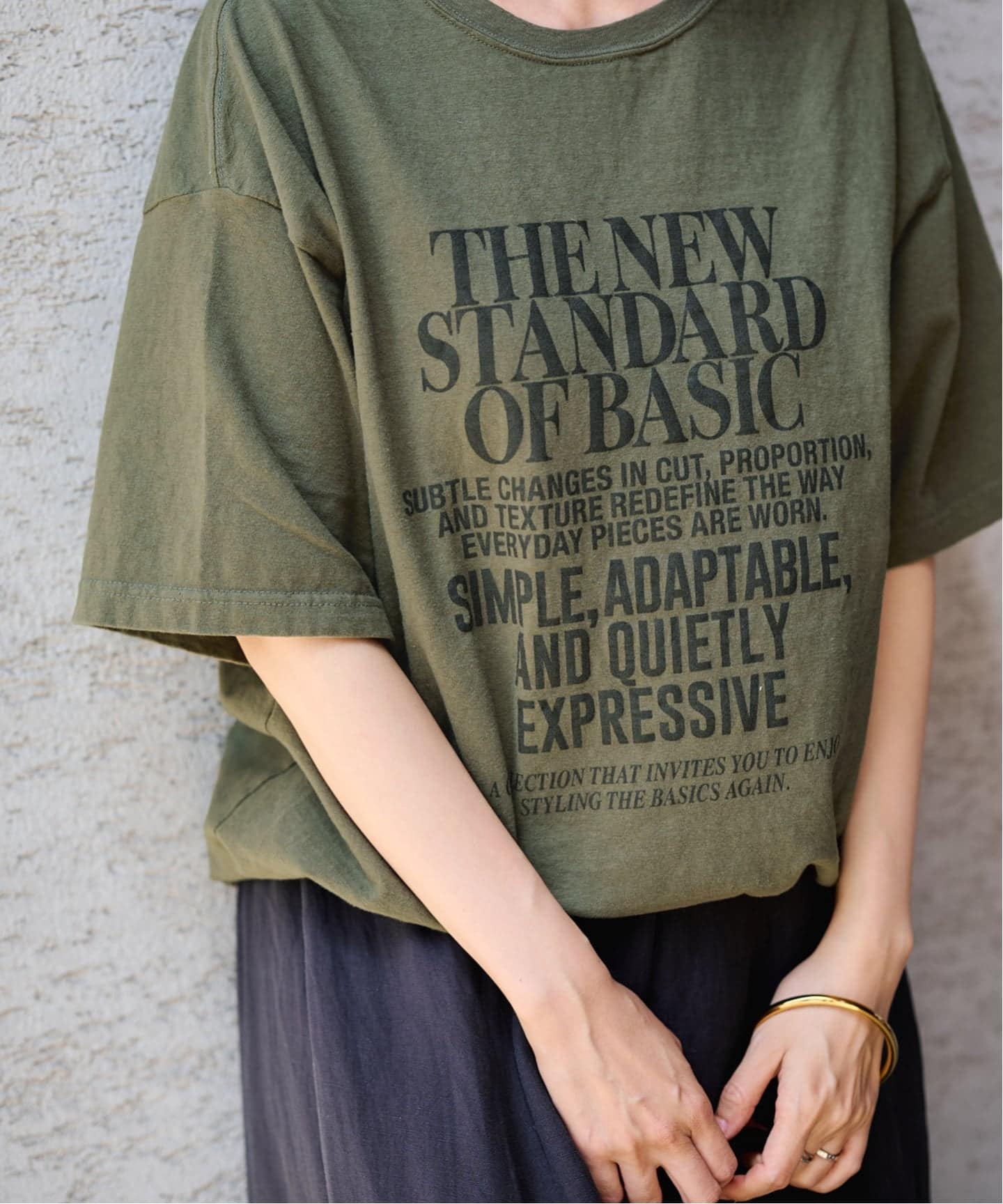 NEW STANDARD TEE（Tシャツ／カットソー）｜FRAMeWORK（フレームワーク