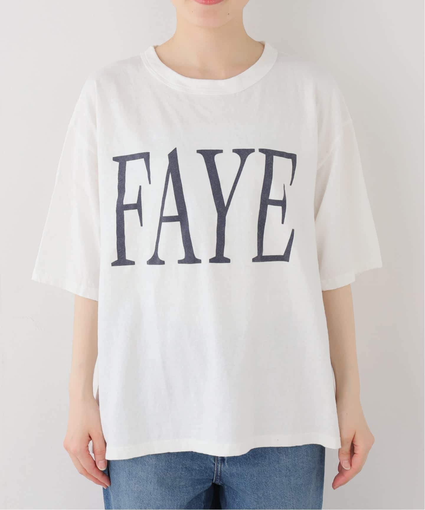 ≪WEB限定 / 追加予約≫ラフィー天竺ネームロゴTEE 3（Tシャツ
