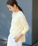 ≪予約≫ミニ裏毛ラウンドヘムプルオーバー