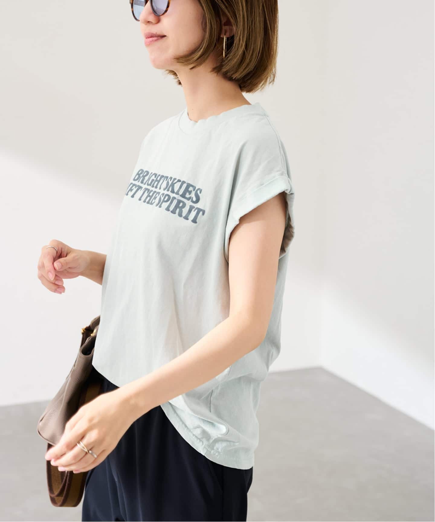フロッキーロゴT-SHIRT（Tシャツ／カットソー）｜FRAMeWORK（フレーム