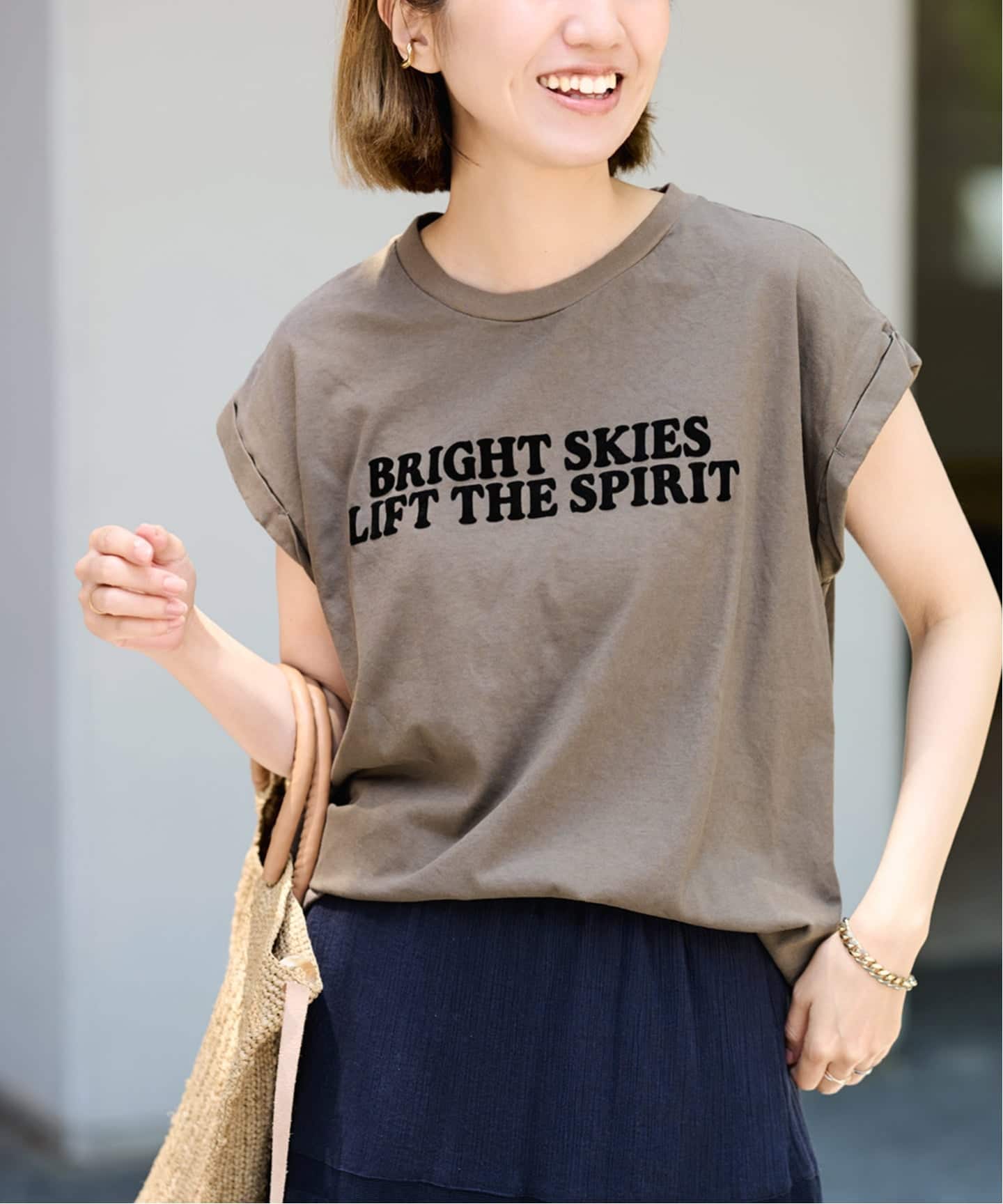 フロッキーロゴT-SHIRT（Tシャツ／カットソー）｜FRAMeWORK（フレーム