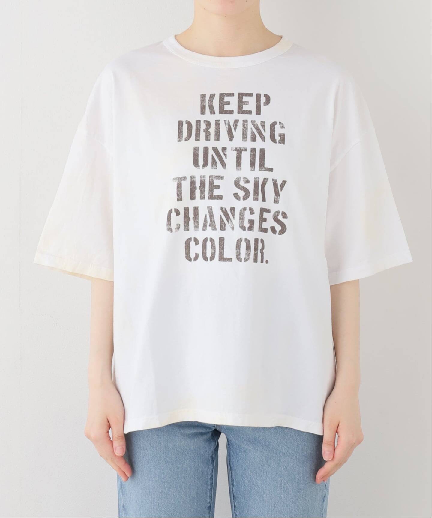 ステンシルロゴタイダイT-SHIRT（Tシャツ／カットソー）｜FRAMeWORK