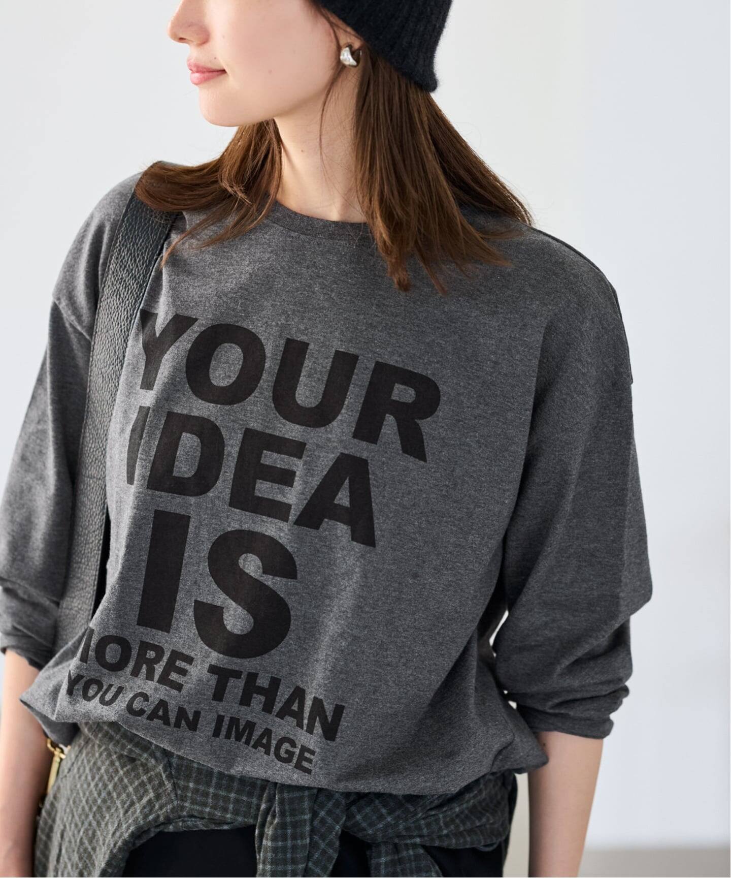 FRAMeWORK ロゴロンTee ホワイト ≪WEB限定 / 追加予約≫ロゴロンTee（Tシャツ／カットソー