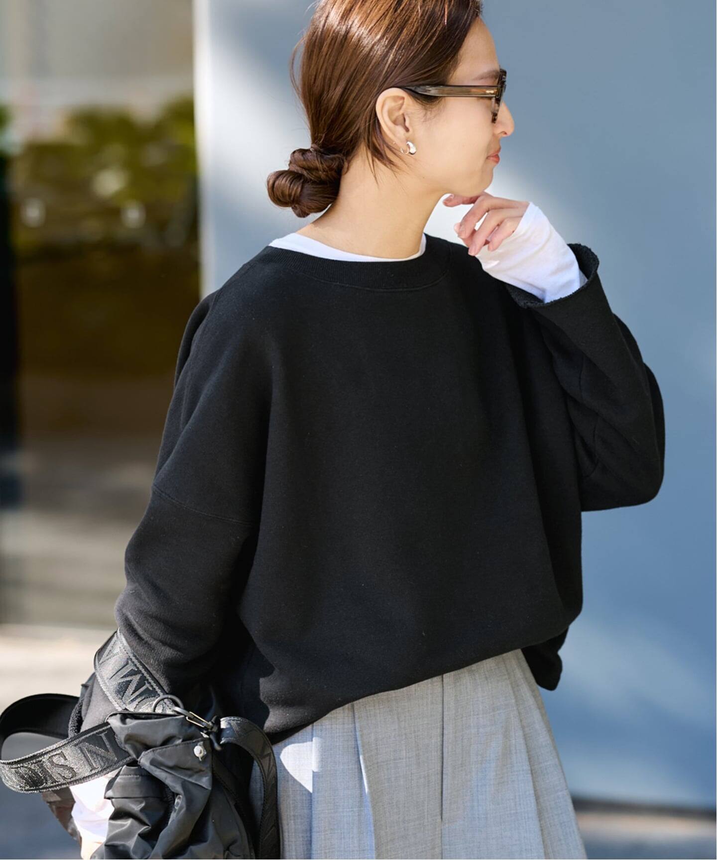 ≪予約≫リヨセルコットンボートネックSWEAT（スウェット）｜FRAMeWORK