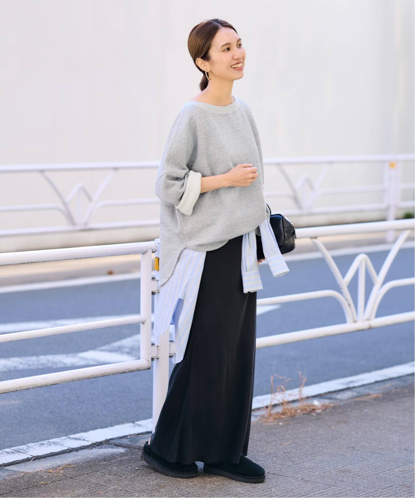 ≪予約≫リヨセルコットンボートネックSWEAT（スウェット）｜FRAMeWORK