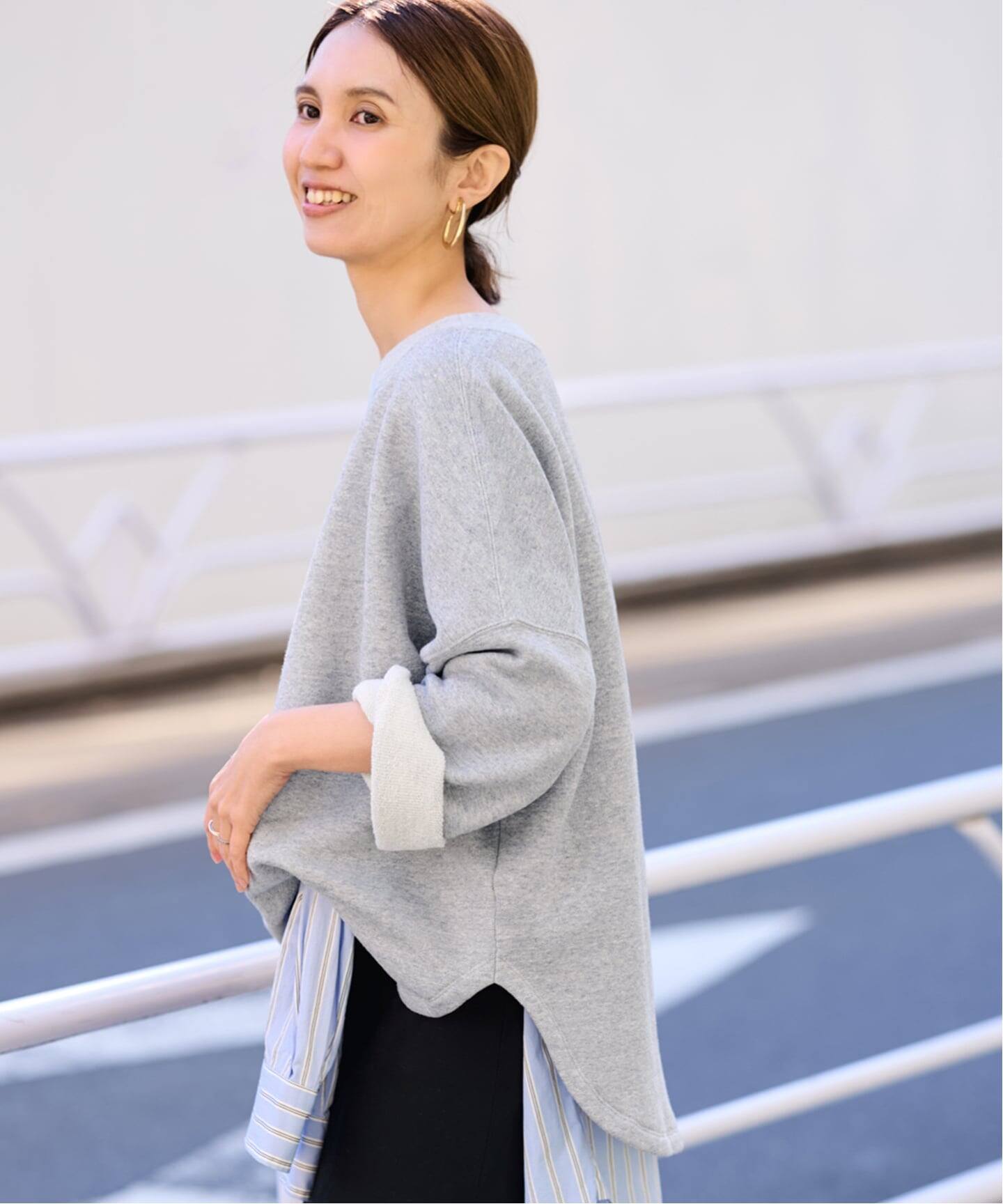 ≪予約≫リヨセルコットンボートネックSWEAT（スウェット）｜FRAMeWORK