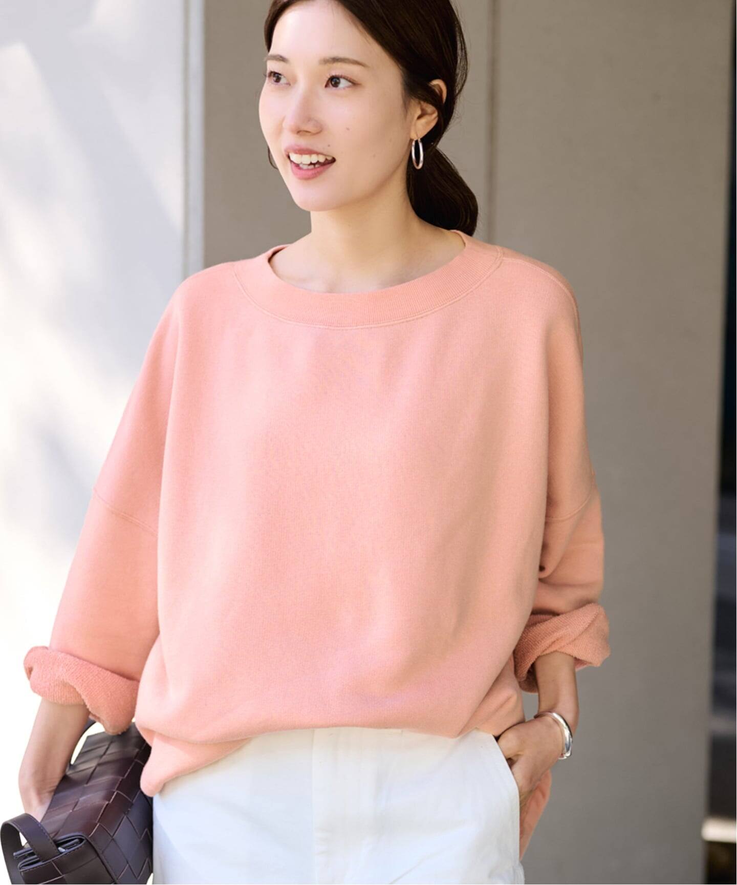 ≪予約≫リヨセルコットンボートネックSWEAT（スウェット）｜FRAMeWORK