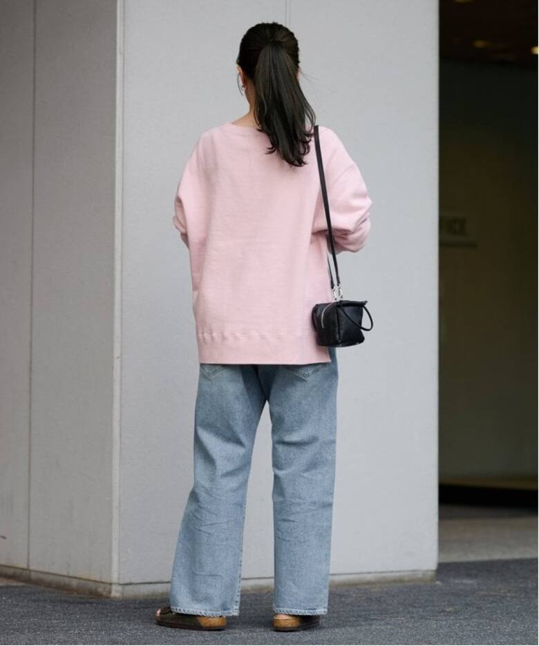 ≪一部カラーWEB限定 / 追加≫ボートネックワイドスウェット 