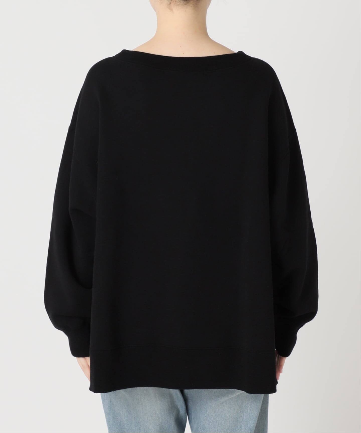 ≪一部カラーWEB限定 / 追加予約≫ボートネックワイドスウェット