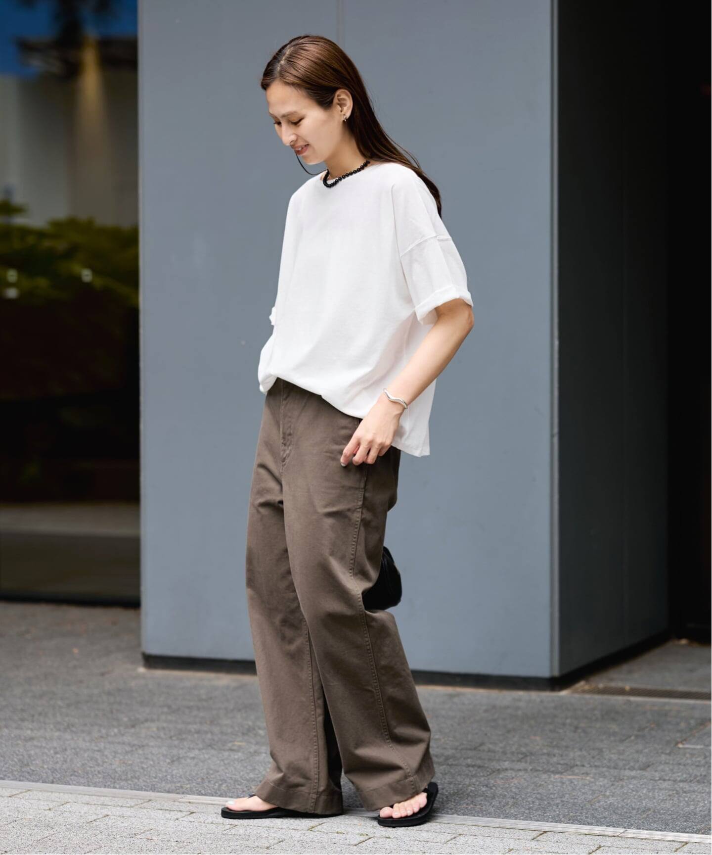 ≪新色 / 追加≫ドライタッチ加工SS-Tee（Tシャツ／カットソー