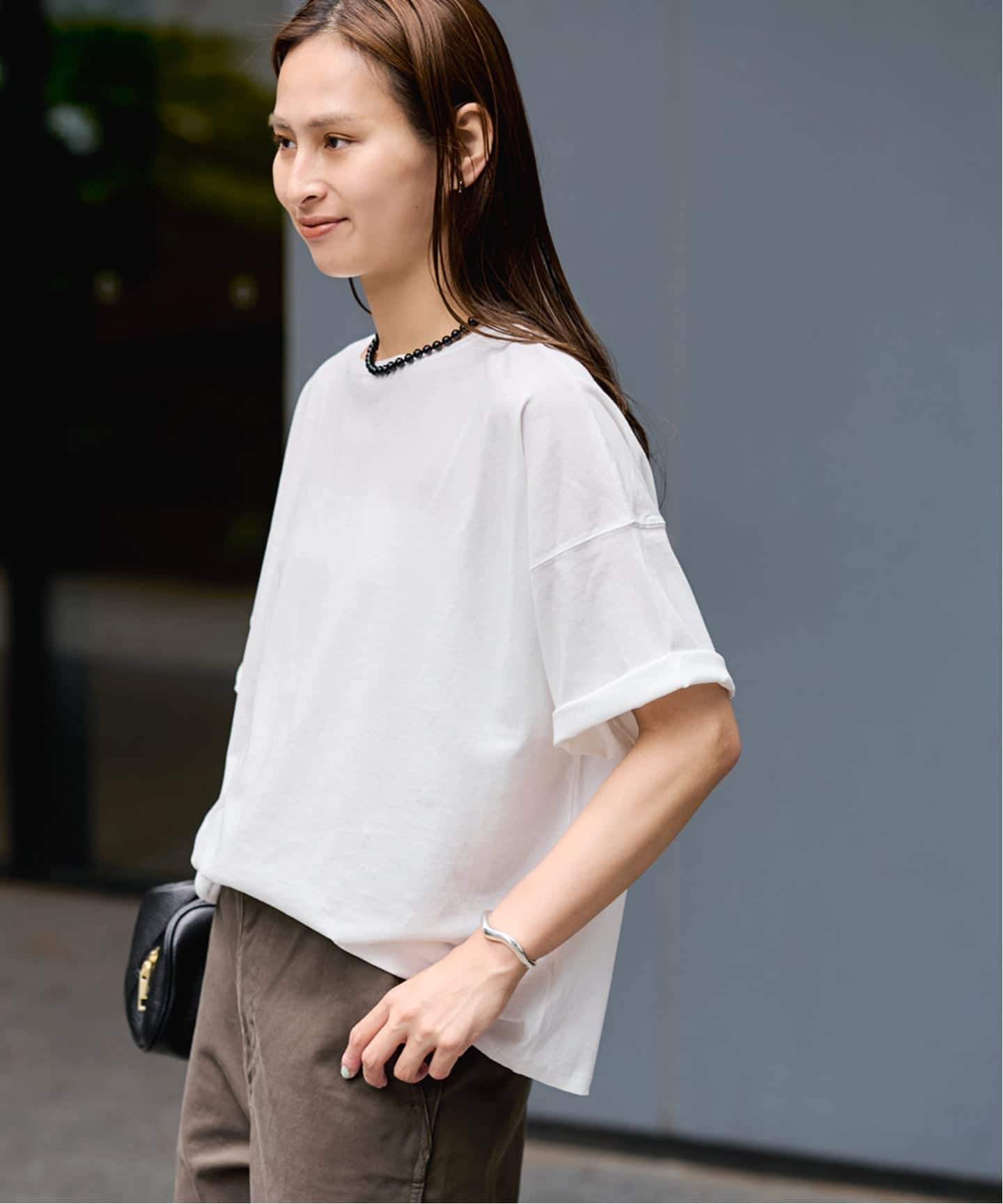 ≪新色 / 追加≫ドライタッチ加工SS-Tee（Tシャツ／カットソー