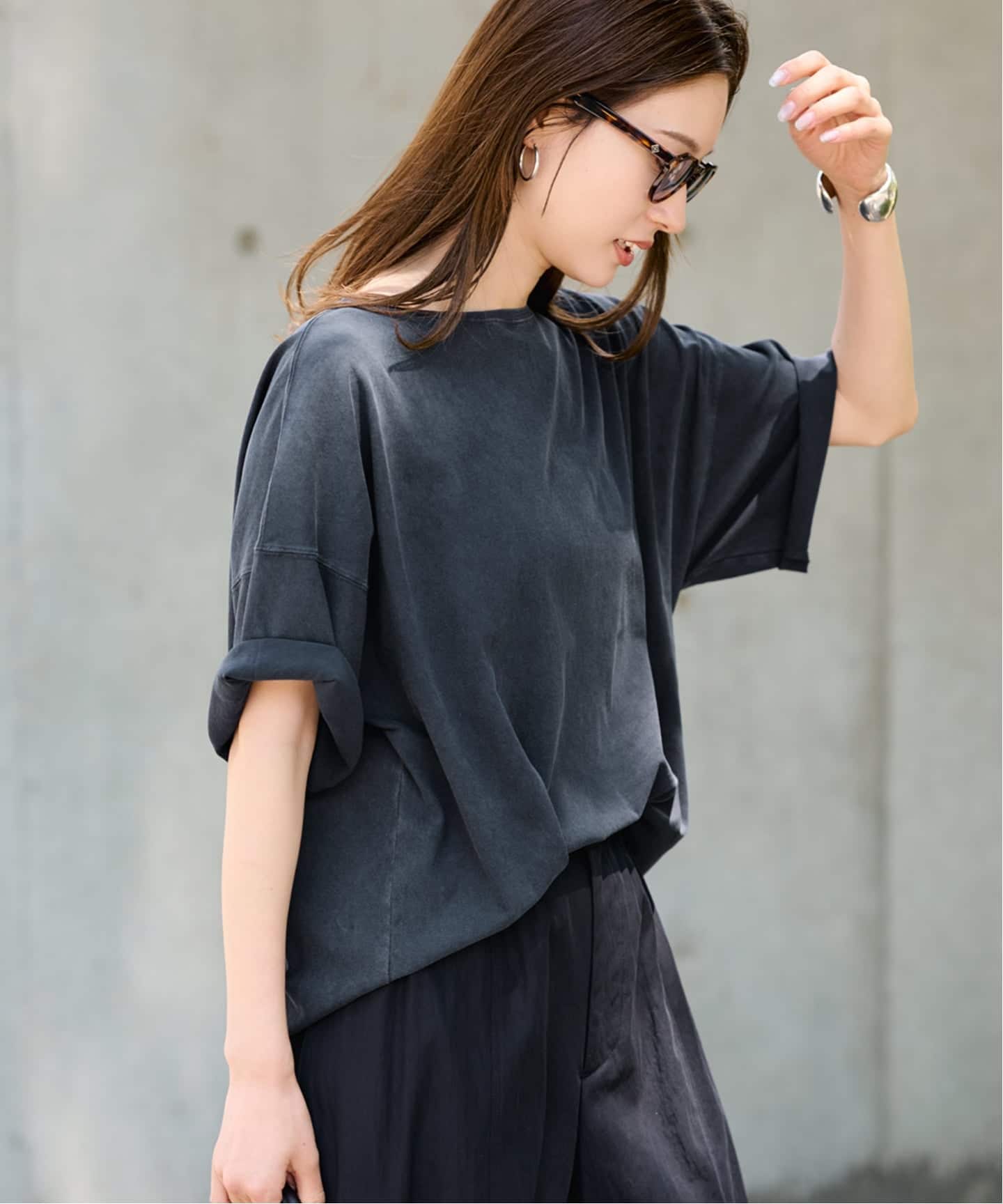 ≪新色 / 追加≫ドライタッチ加工SS-Tee（Tシャツ／カットソー