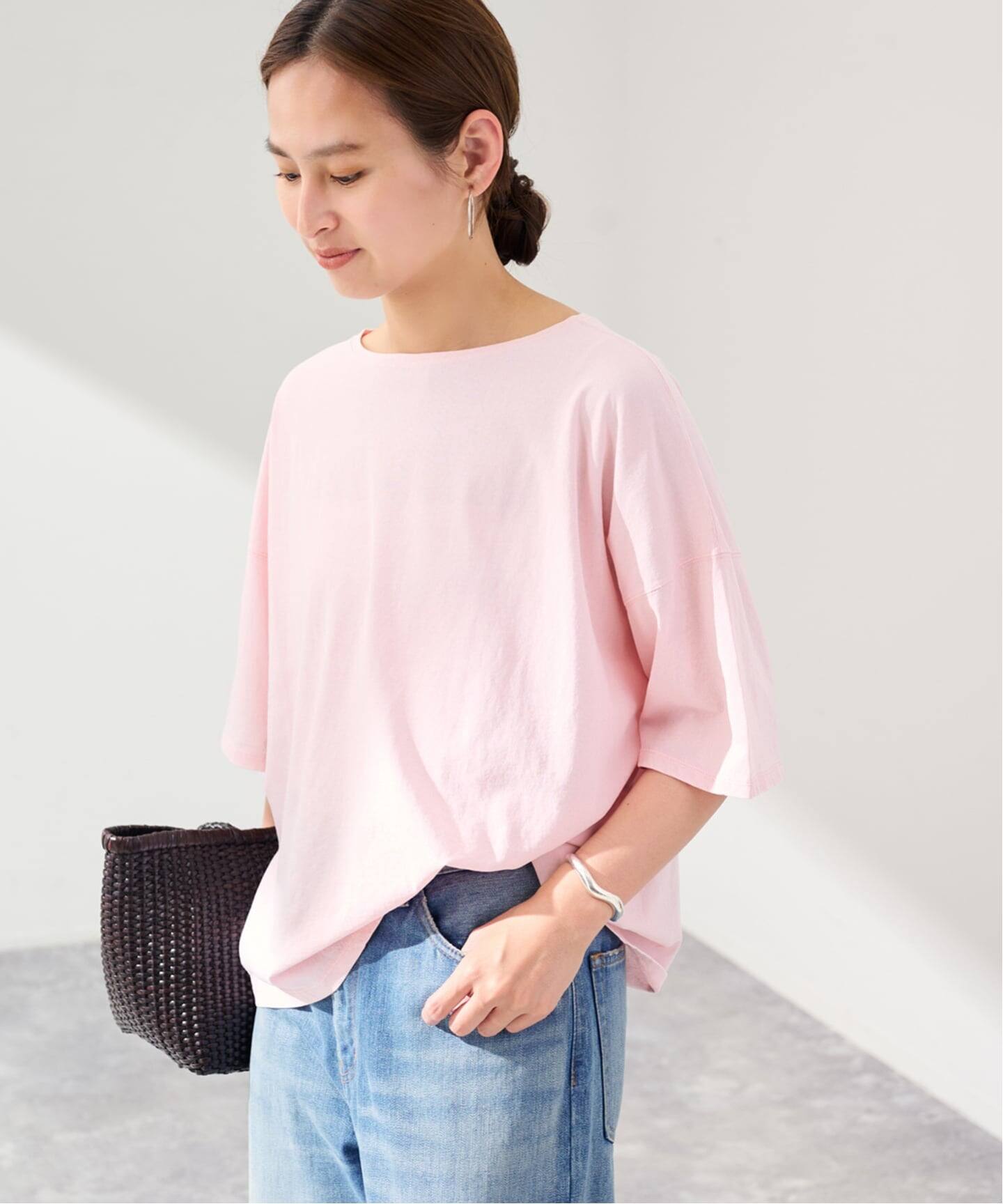 ≪新色 / 追加≫ドライタッチ加工SS-Tee（Tシャツ／カットソー