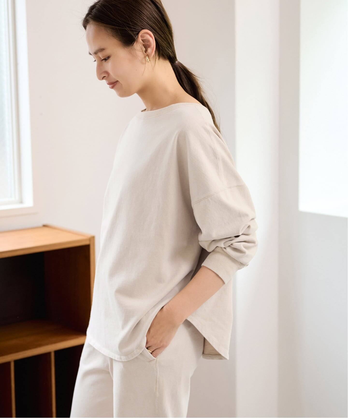 ウェットオゾン加工2WAY L/Tee（Tシャツ／カットソー）｜FRAMeWORK