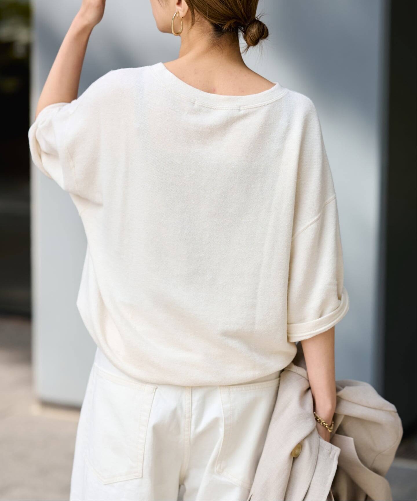【FRAMeWORK】LINEN TERRY LOOSEプルオーバー FRAMeWORK｜≪WEB先行 / 追加≫LINEN TERRY LOOSEプルオーバー