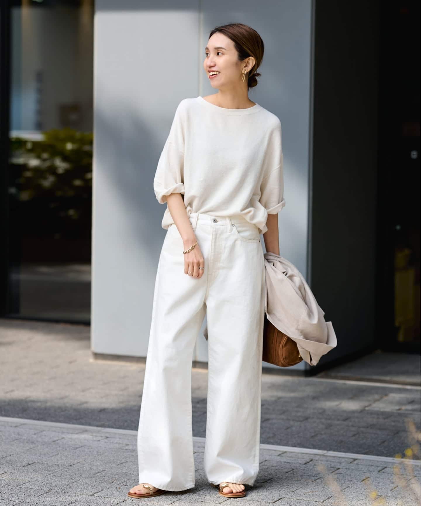 フレームワーク　LINEN TERRY LOOSEプルオーバー ≪追加≫LINEN TERRY LOOSEプルオーバー2（Tシャツ／カットソー