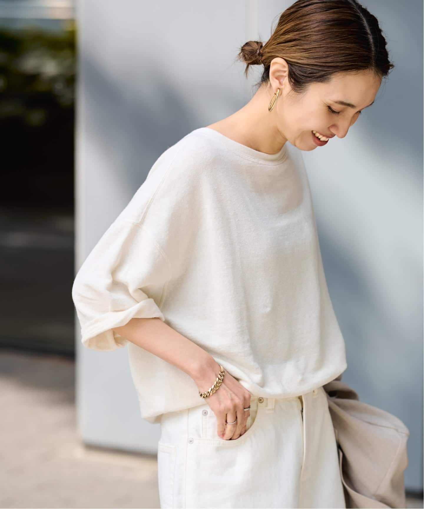 ≪追加≫LINEN TERRY LOOSEプルオーバー2（Tシャツ／カットソー