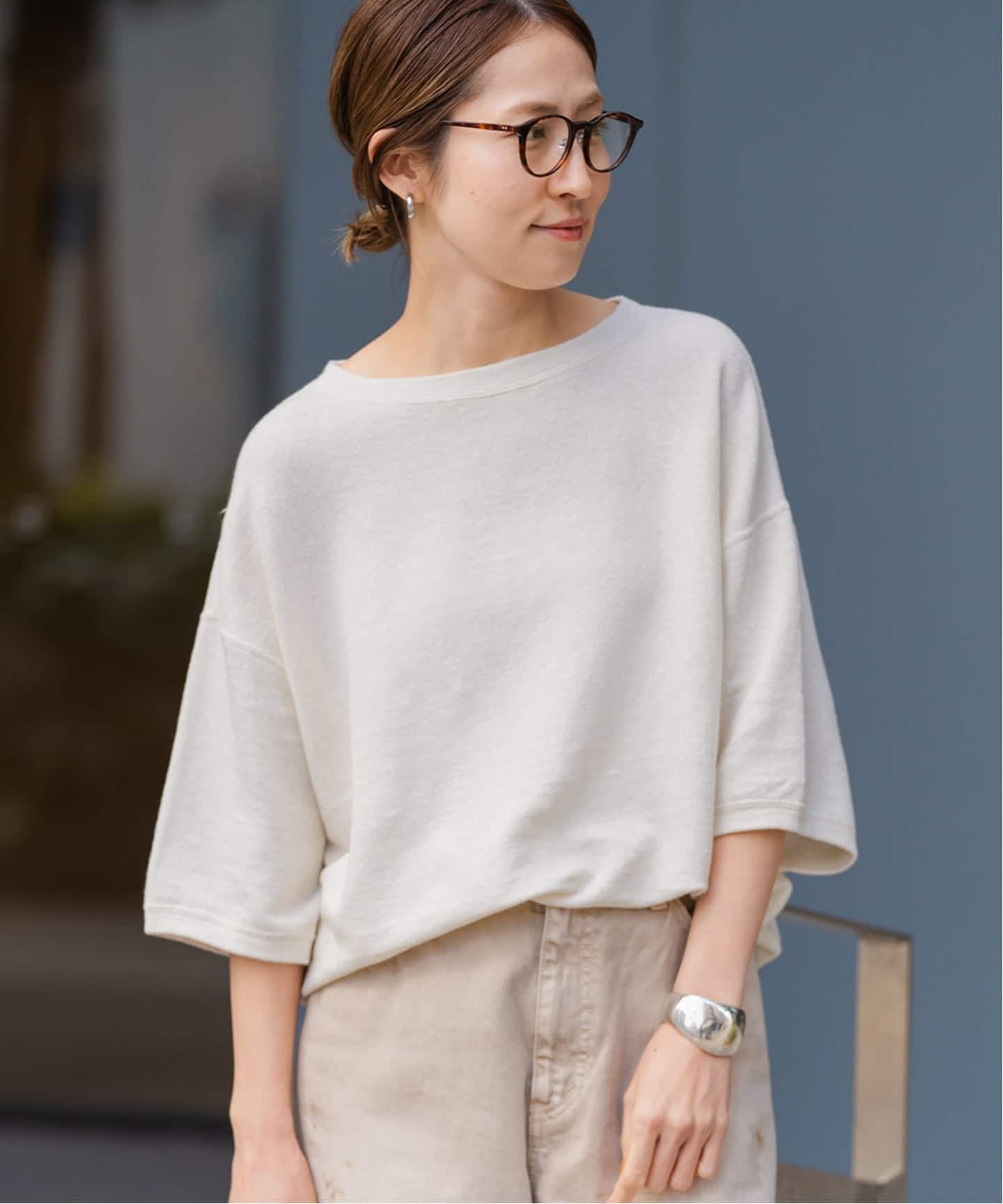 ≪追加≫LINEN TERRY LOOSEプルオーバー2（Tシャツ／カットソー