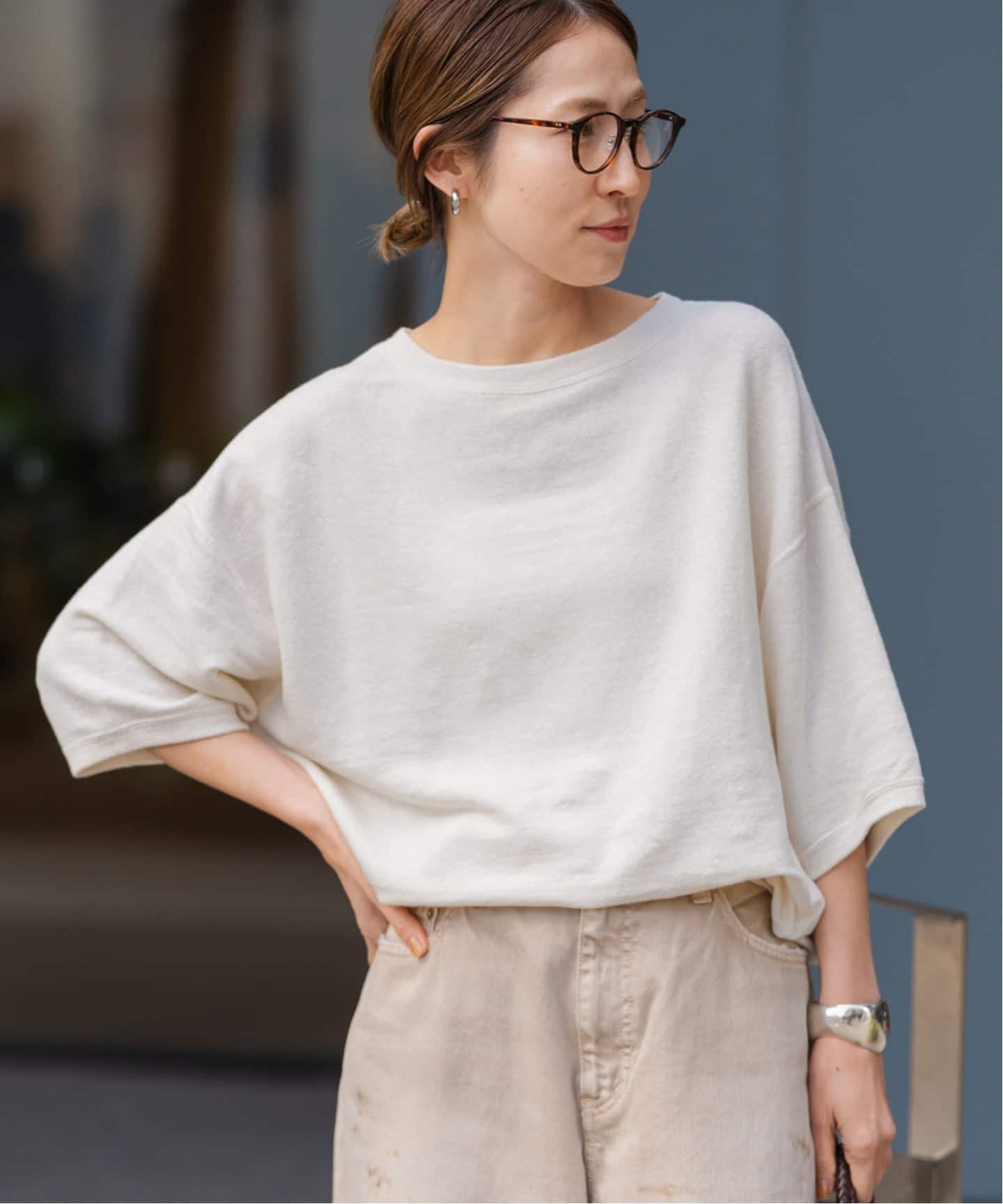 ≪追加≫LINEN TERRY LOOSEプルオーバー2（Tシャツ／カットソー
