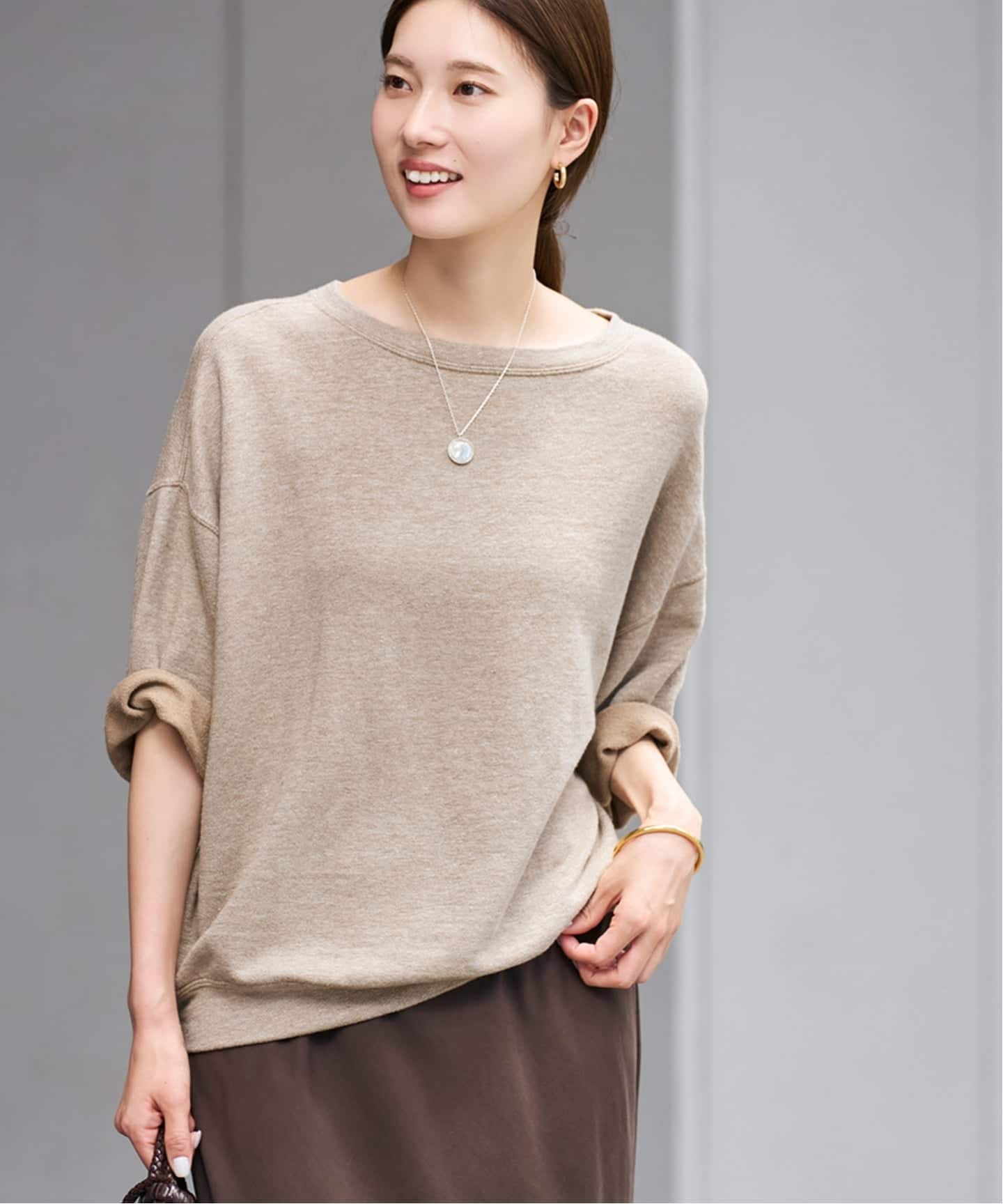 ≪追加≫LINEN TERRY LOOSEプルオーバー2（Tシャツ／カットソー