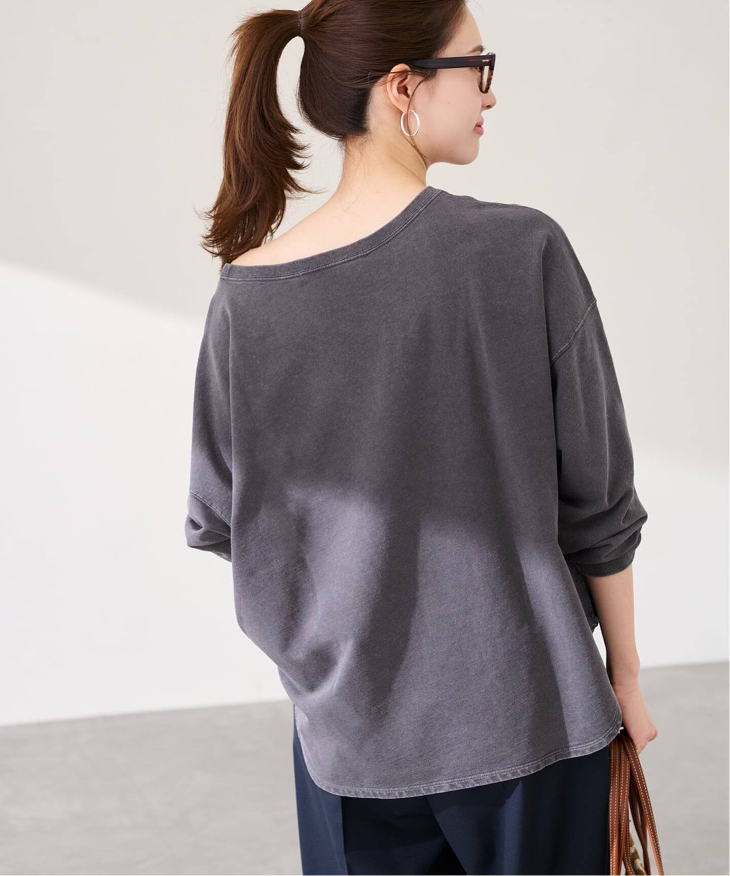 【FRAMeWORK】ウェットオゾン加工インレーL/Tee ウェットオゾン加工インレーL/Tee（Tシャツ／カットソー）｜FRAMeWORK