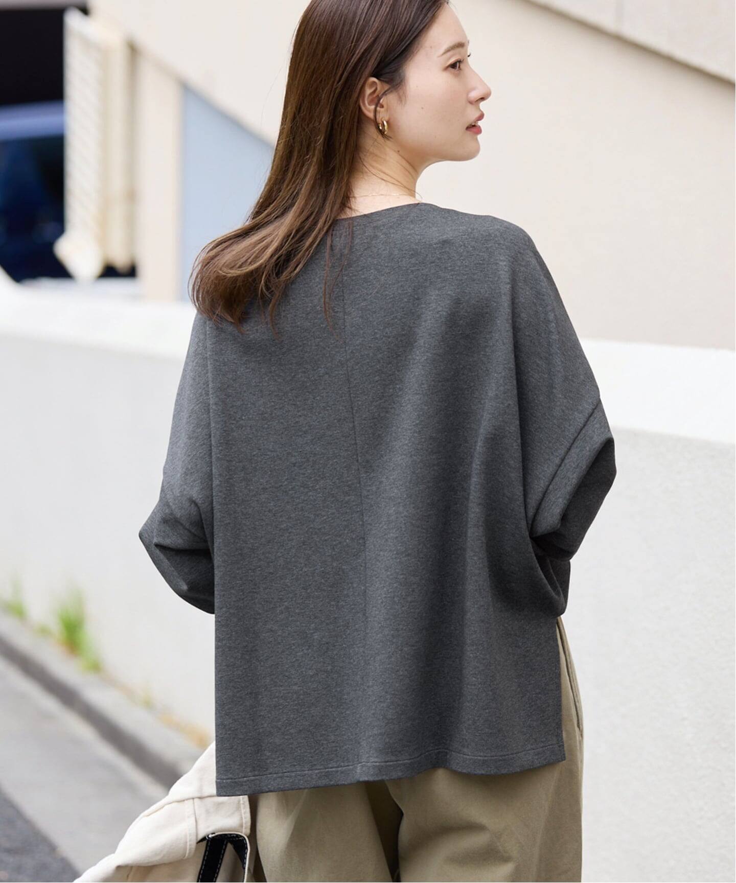 ≪予約≫ライトダンボールポンチョプルオーバー（Tシャツ／カットソー