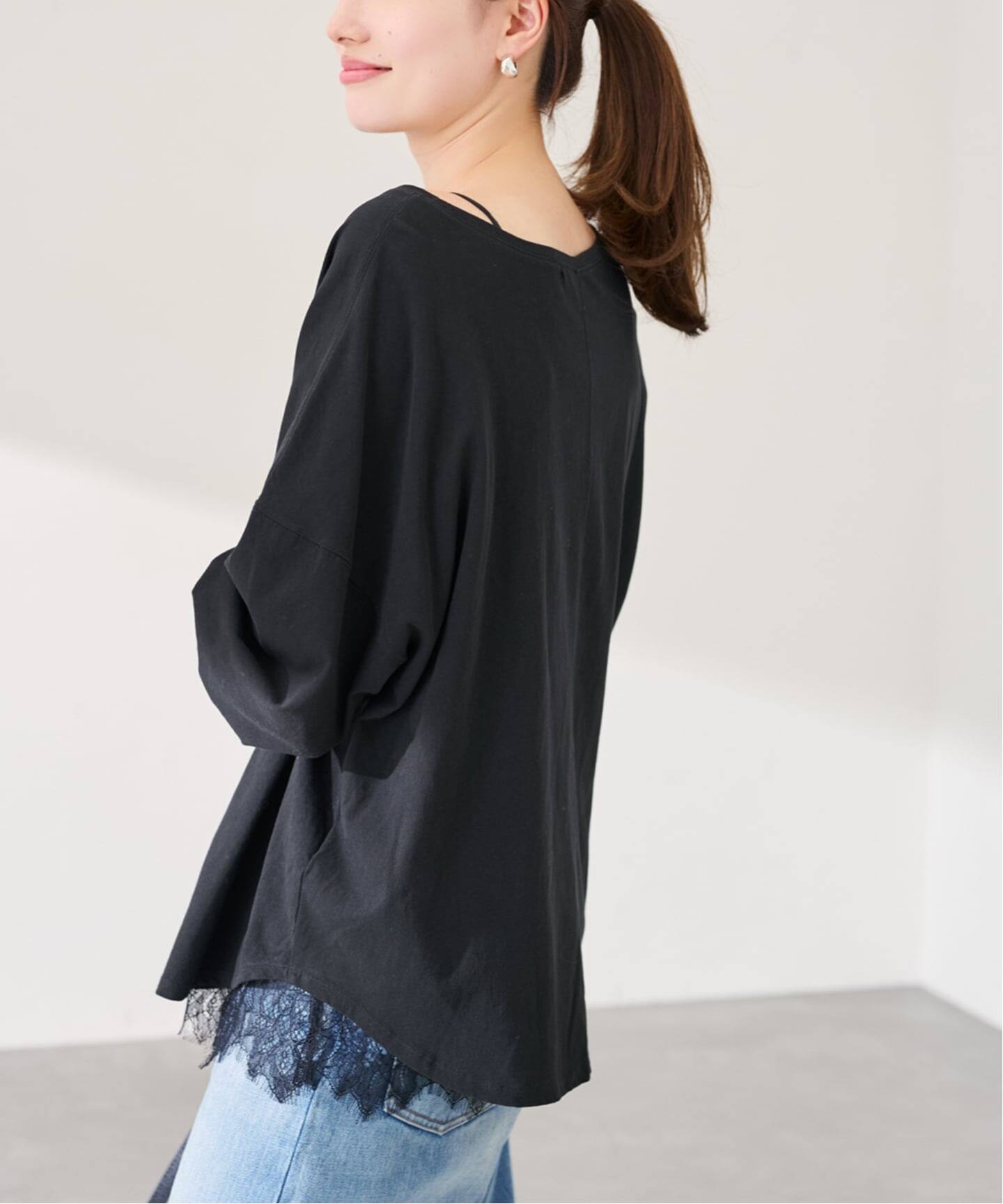 新品未使用　ドライタッチコットンL/Tee フレームワーク　黒 ≪新色 / 追加≫ドライタッチコットンL/Tee（Tシャツ／カットソー