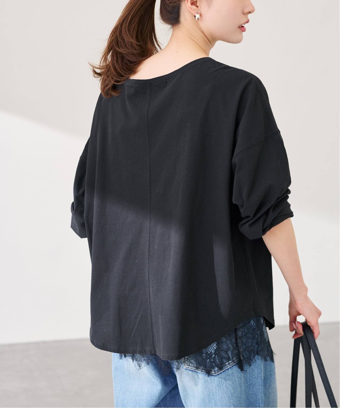 ≪新色 / 追加≫ドライタッチコットンL/Tee（Tシャツ／カットソー