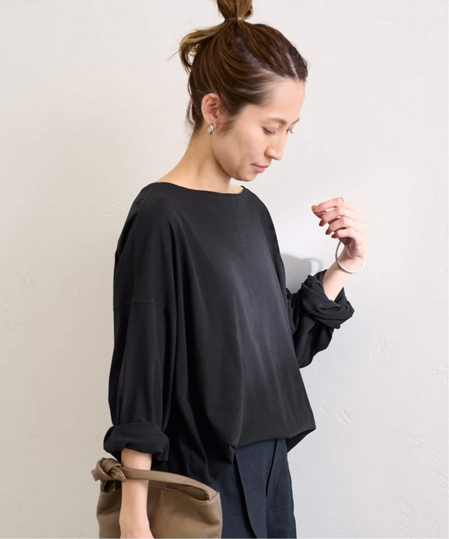 ≪新色 / 追加≫ドライタッチコットンL/Tee（Tシャツ／カットソー
