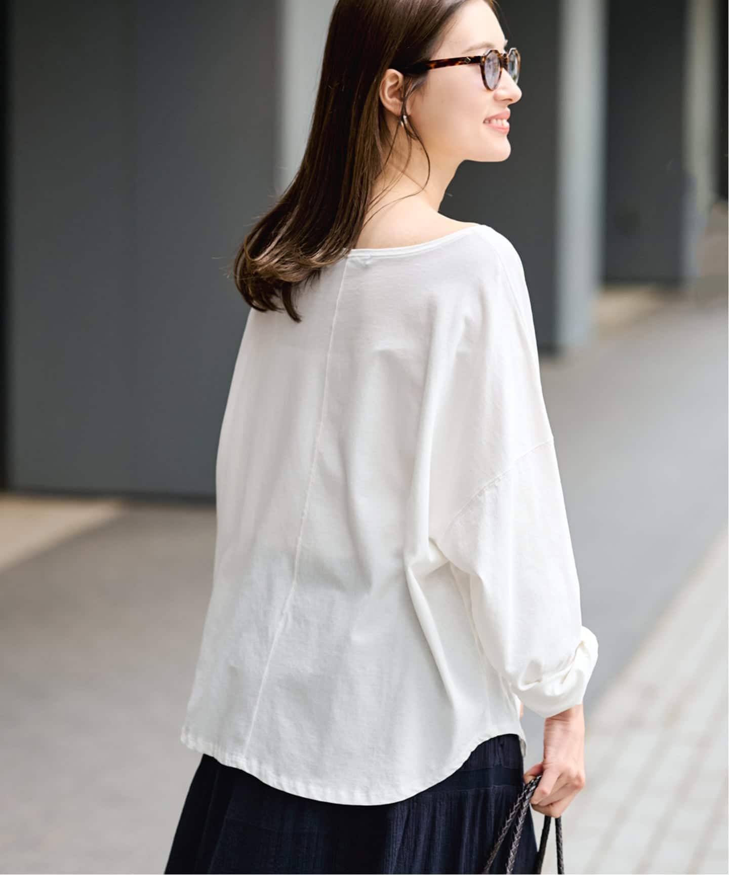 ≪新色 / 追加≫ドライタッチコットンL/Tee（Tシャツ／カットソー