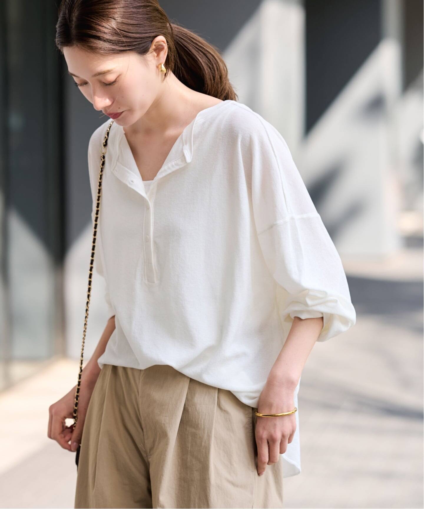 ≪追加予約≫サーフニットヘンリーTee（Tシャツ／カットソー