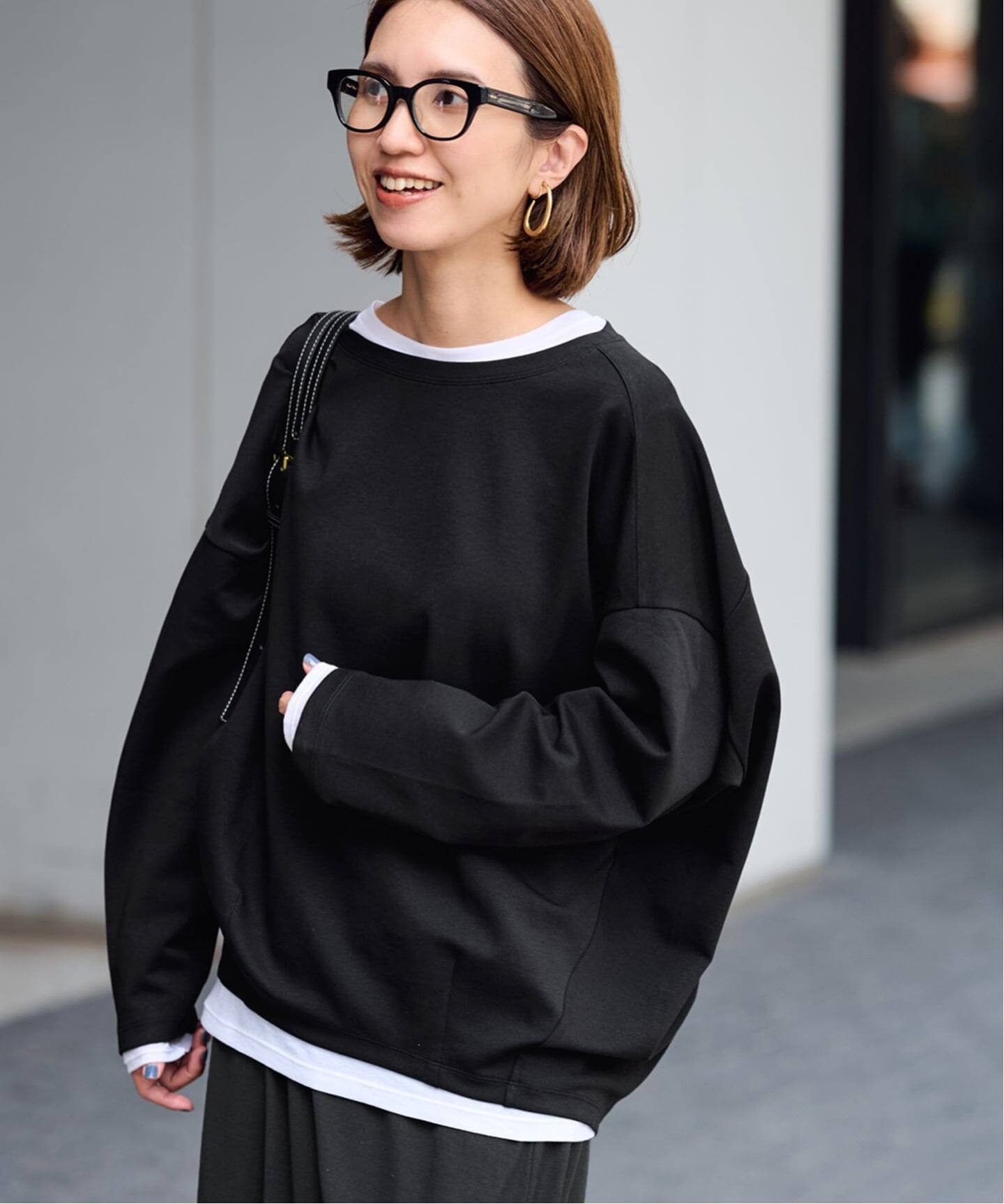 ≪WEB限定 / 新色 /追加≫コクーンプルオーバー（Tシャツ／カットソー 