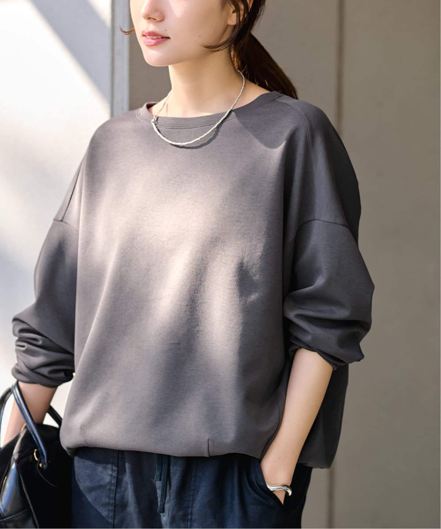 ≪WEB限定 / 新色 /追加予約≫コクーンプルオーバー（Tシャツ