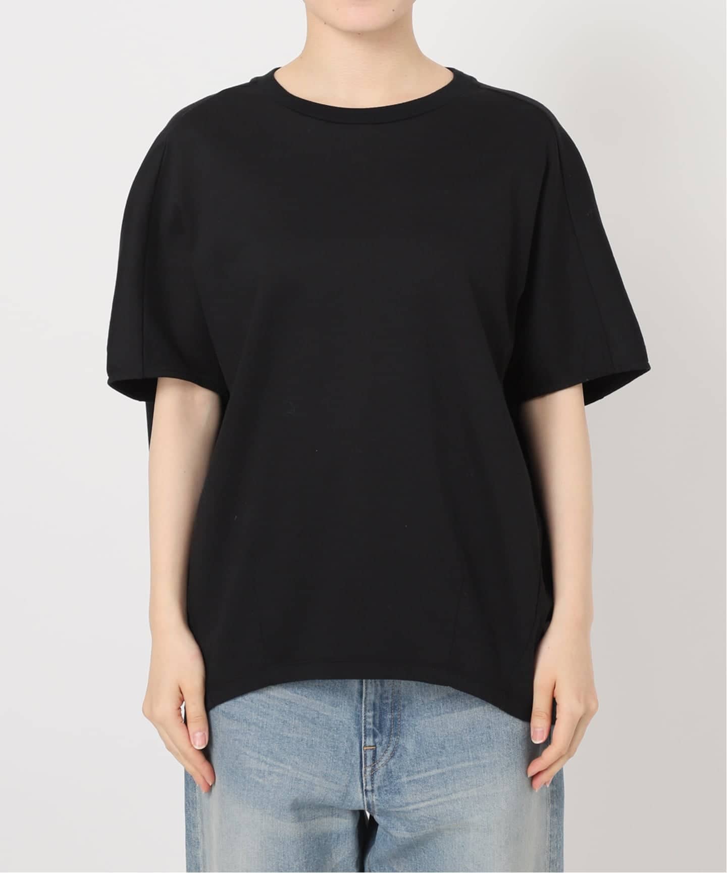 ≪一部カラーWEB限定 / 追加≫スムースコクーンプルオーバー（Tシャツ