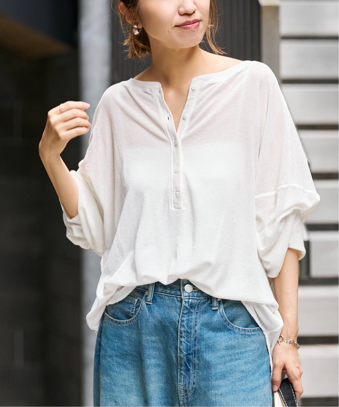 ≪追加予約≫サーフニットヘンリーTee 2（Tシャツ／カットソー