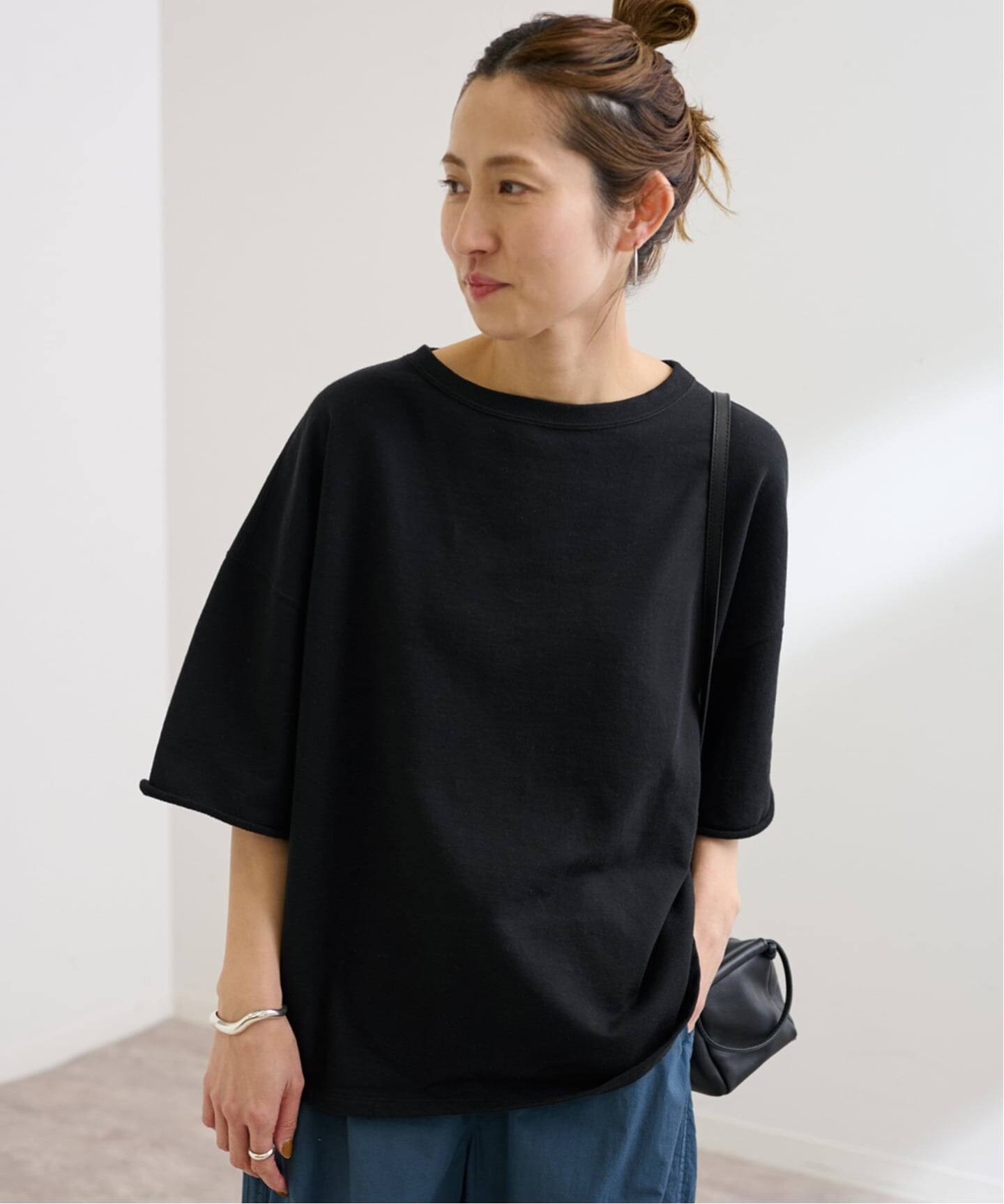 ≪WEB限定 / 追加≫ミニ裏毛ハーフスリーブラウンドTee 2（Tシャツ