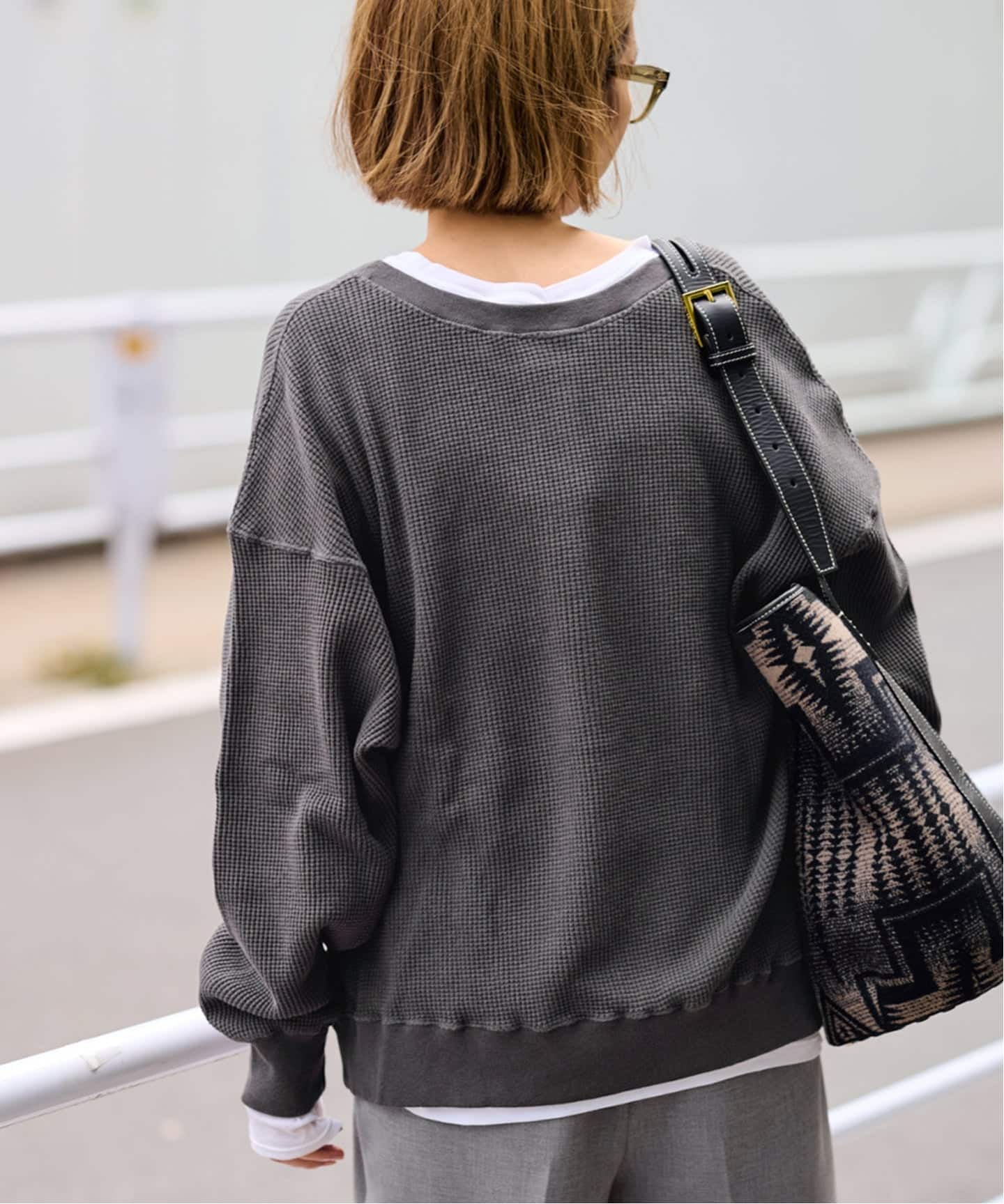 ≪WEB限定 / 追加予約≫ワッフルヘンリープルオーバー（Tシャツ