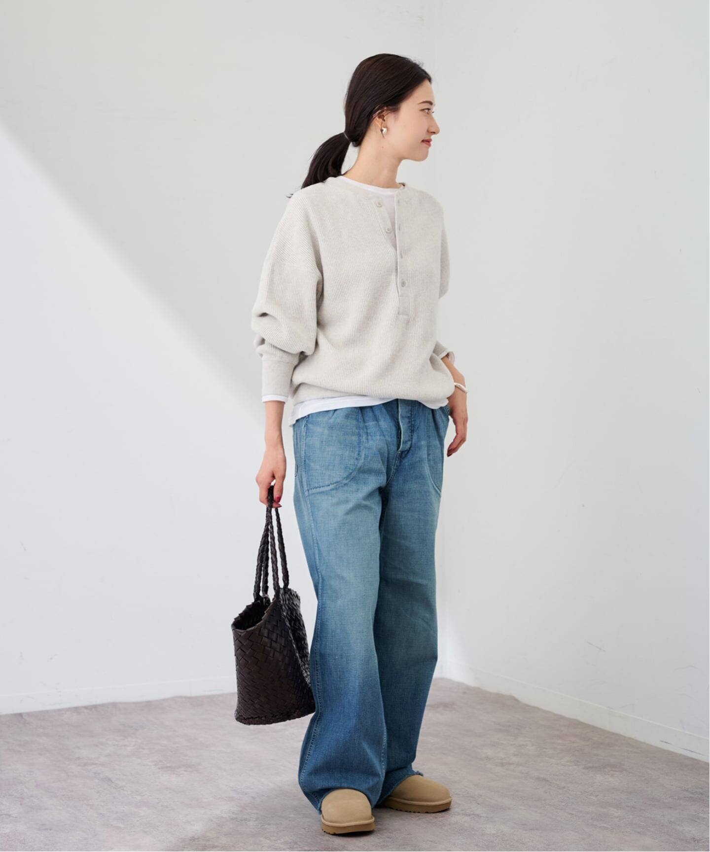 ≪WEB限定 / 追加予約≫ワッフルヘンリープルオーバー（Tシャツ