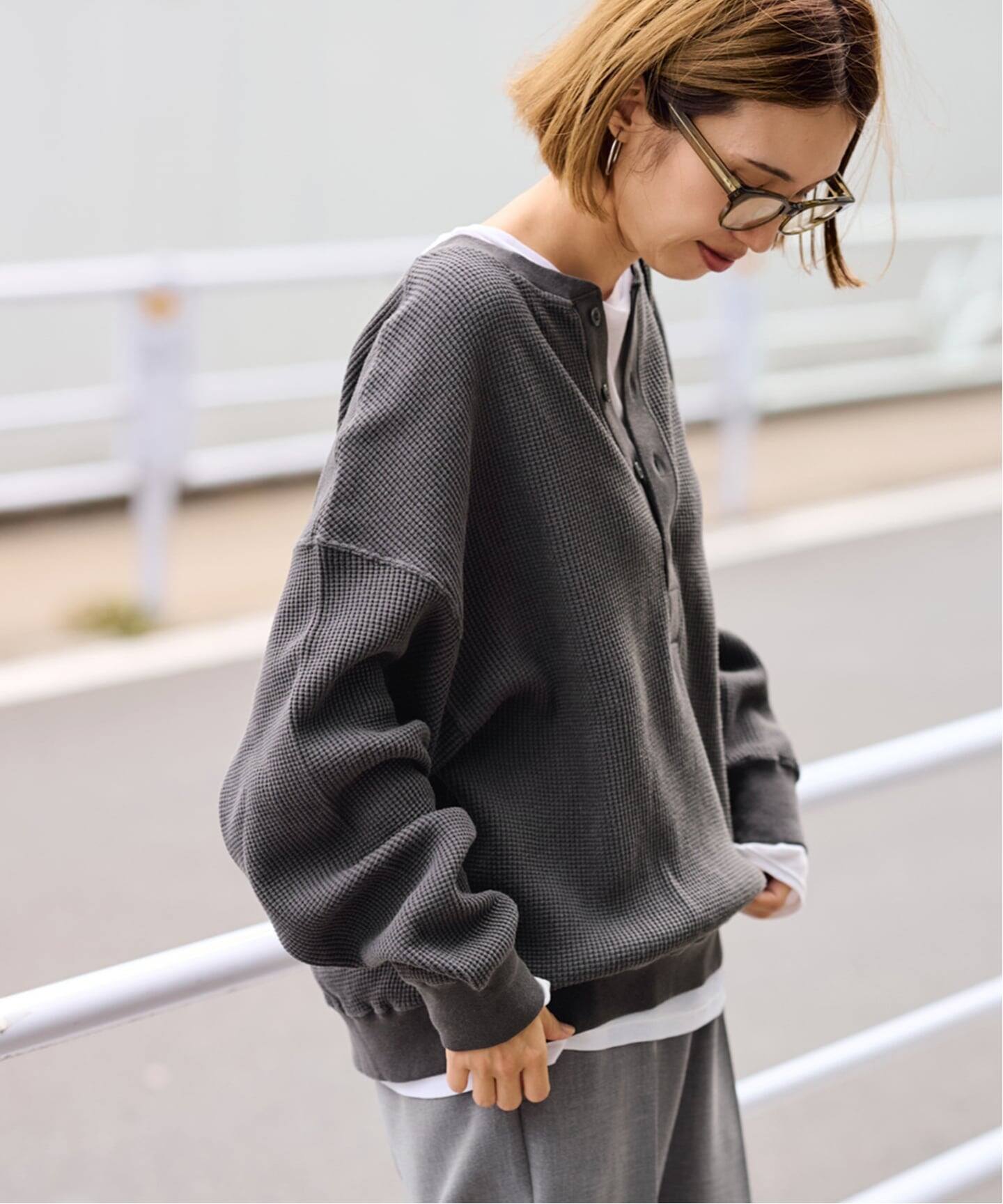 ≪WEB限定 / 追加予約≫ワッフルヘンリープルオーバー 2（Tシャツ