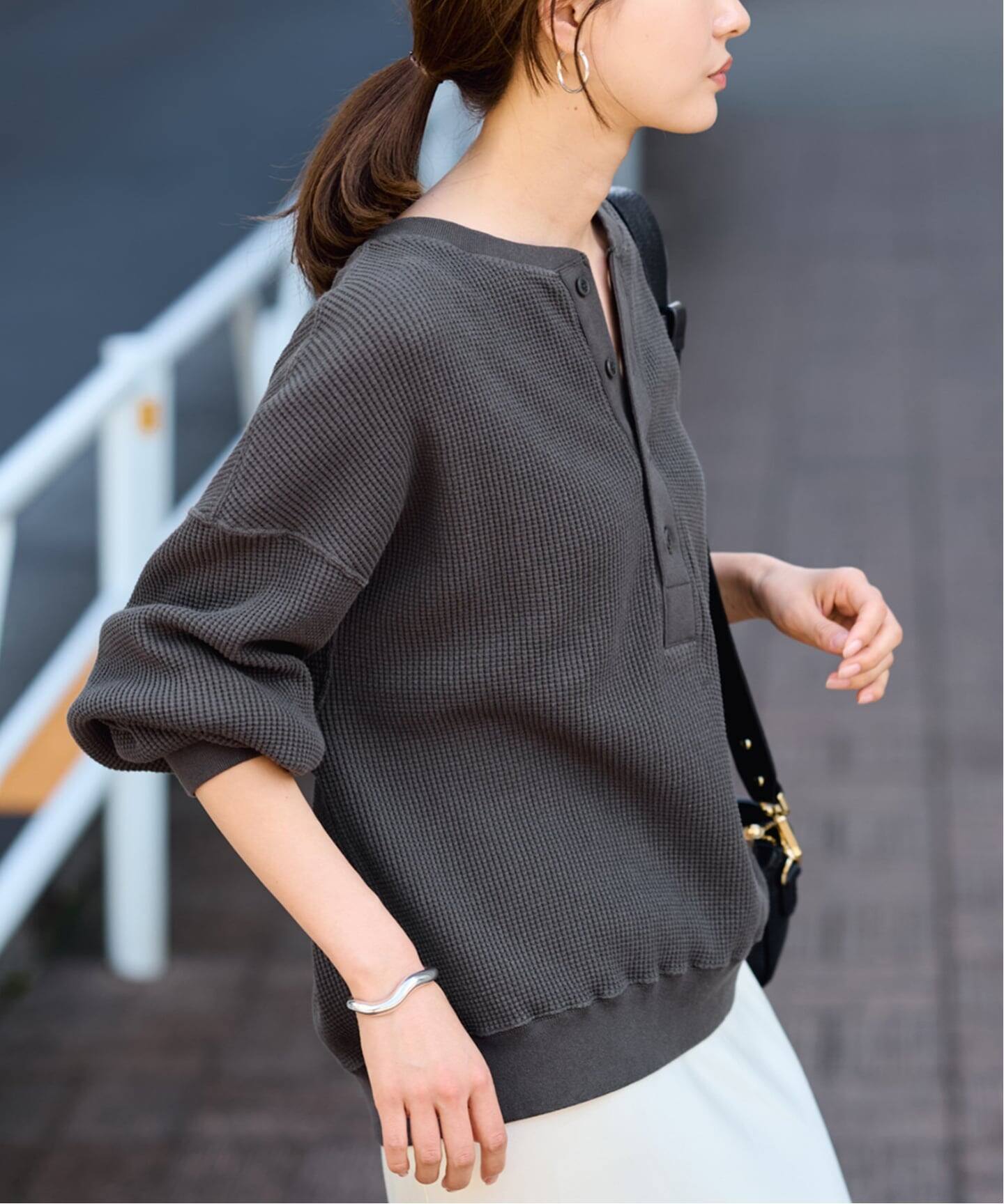 ≪WEB限定 / 追加予約≫ワッフルヘンリープルオーバー 2（Tシャツ