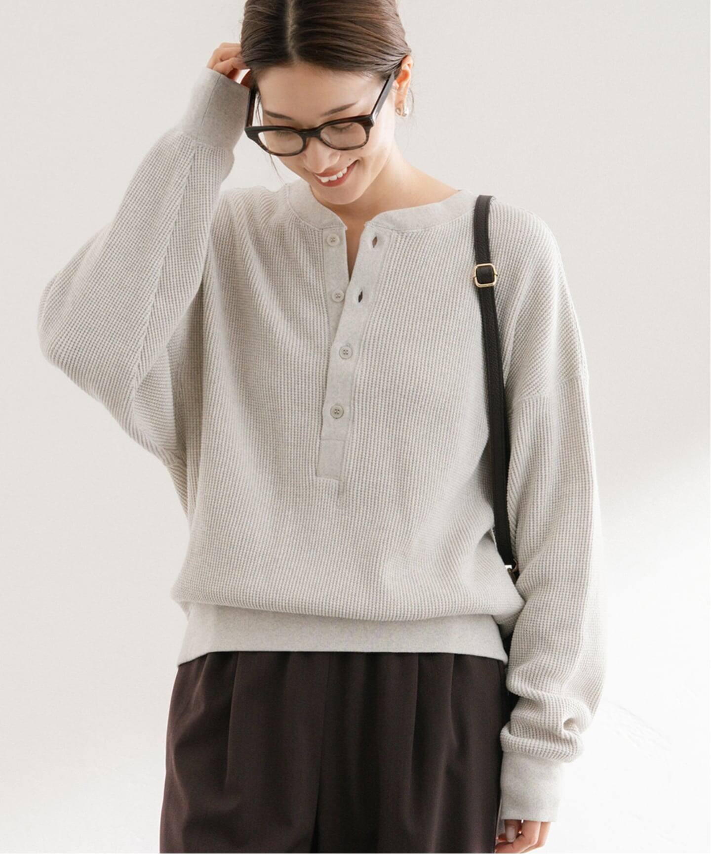 ≪WEB限定 / 追加予約≫ワッフルヘンリープルオーバー 2（Tシャツ