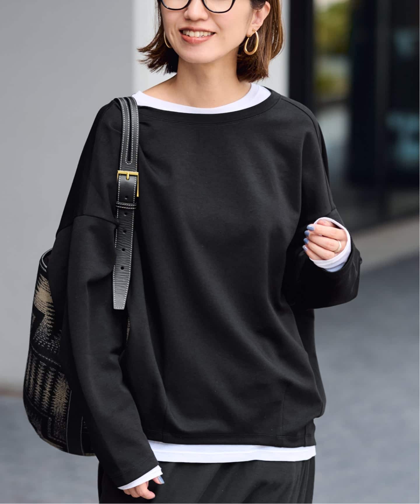 ≪一部カラーWEB限定 / 追加≫コクーンプルオーバー（Tシャツ