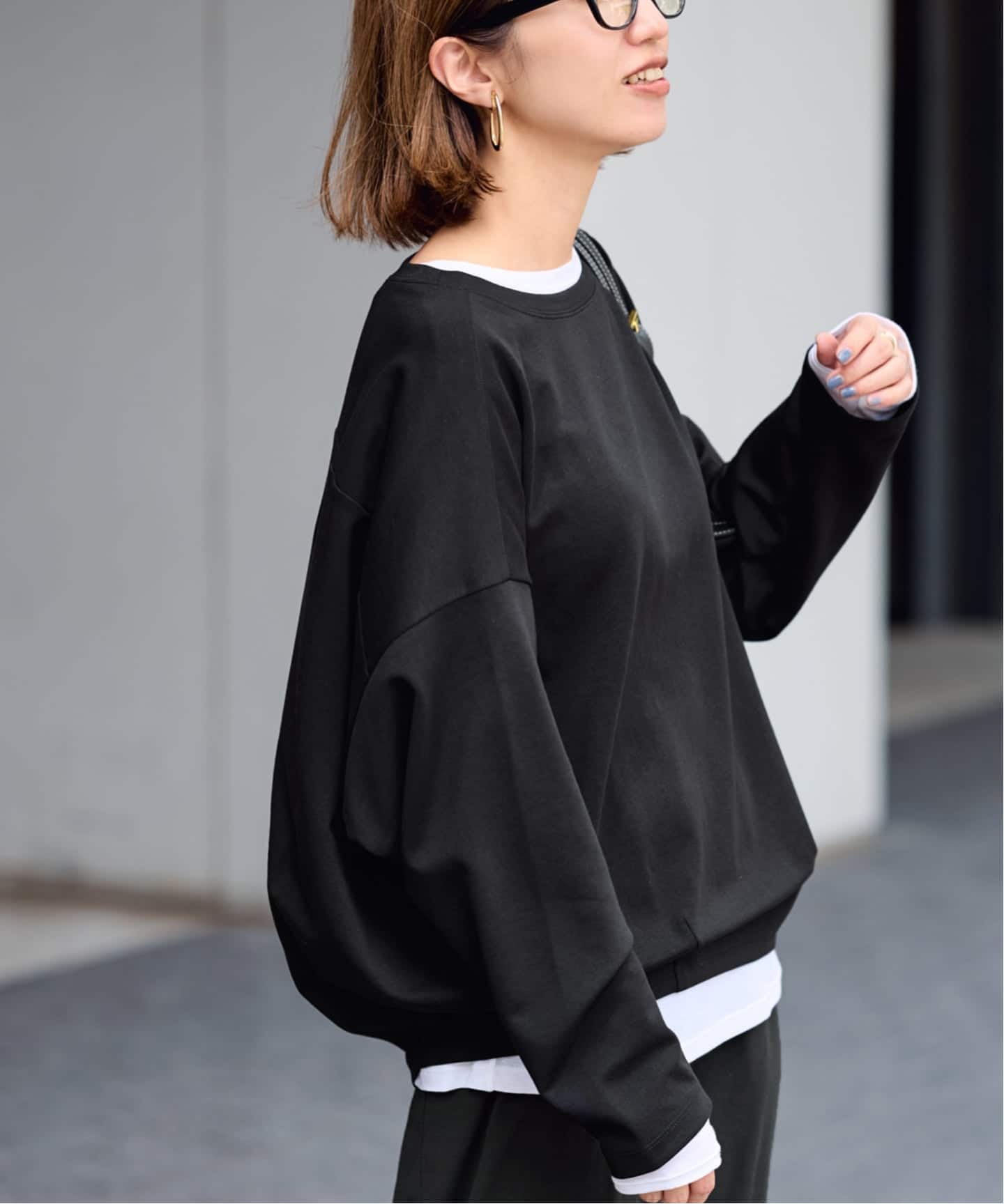 ≪一部カラーWEB限定 / 追加≫コクーンプルオーバー（Tシャツ