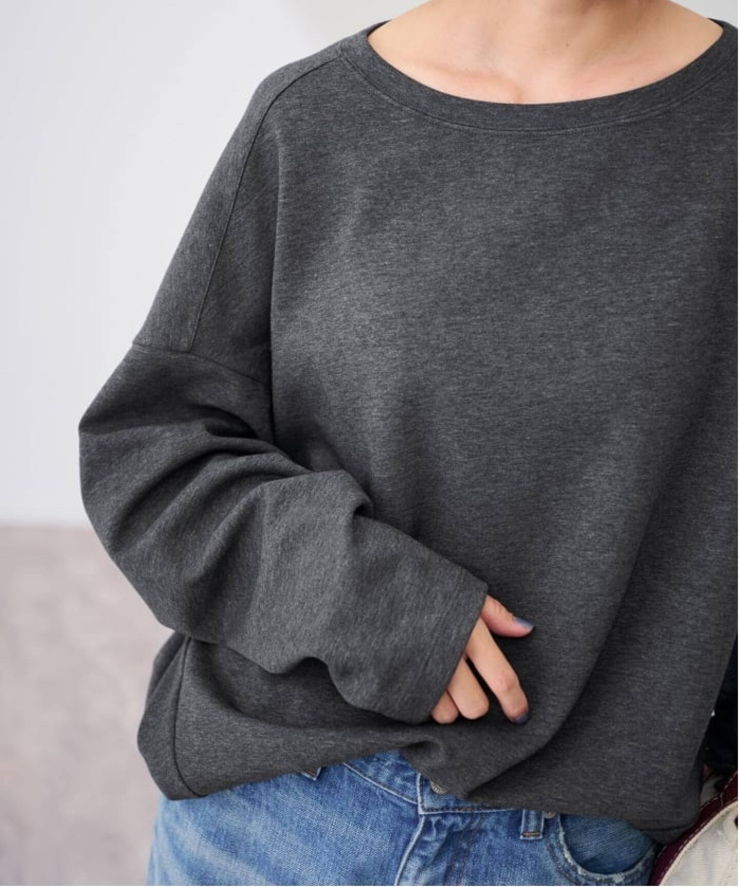 ≪一部カラーWEB限定 / 追加予約≫コクーンプルオーバー（Tシャツ