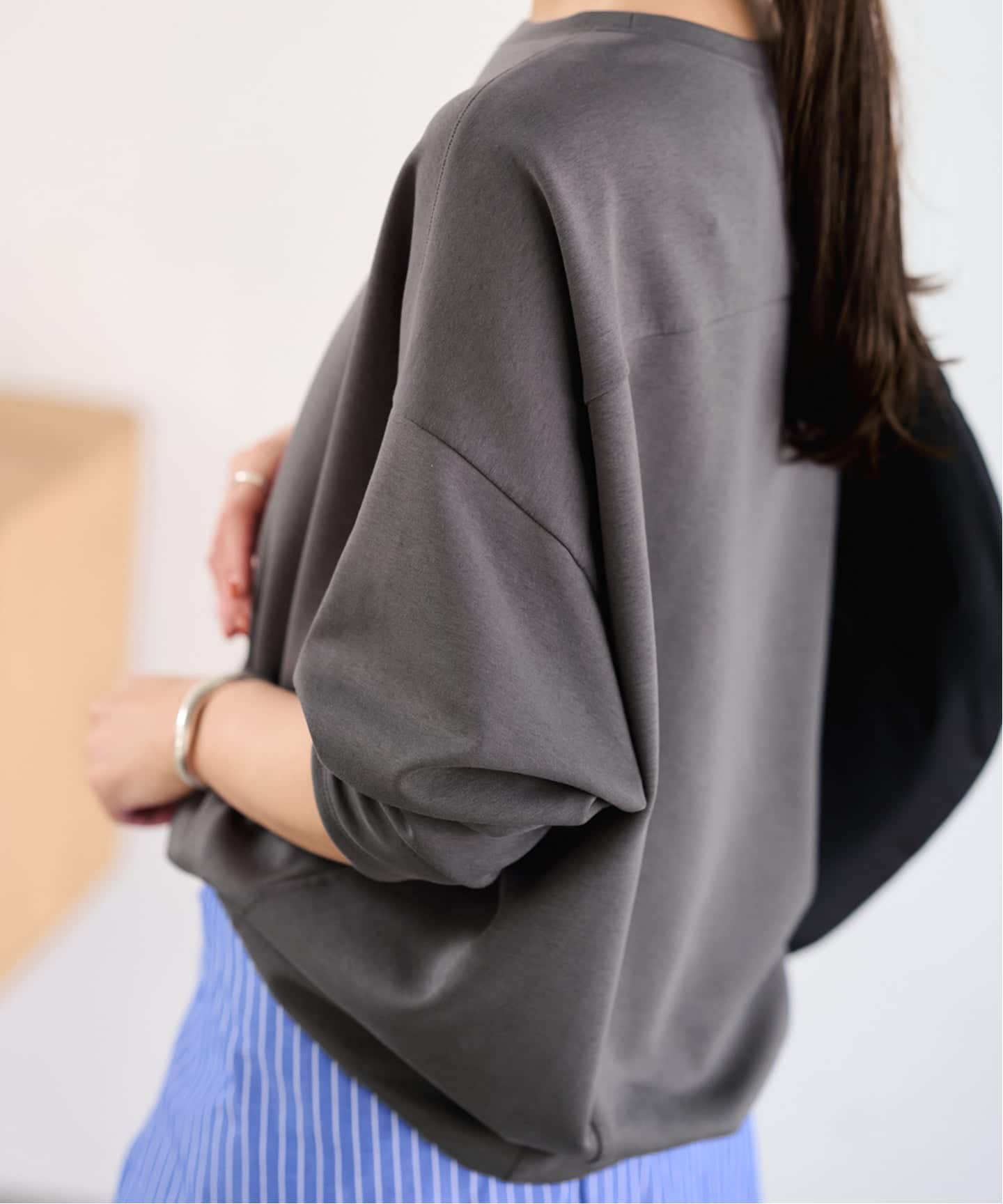 ≪一部カラーWEB限定 / 追加予約≫コクーンプルオーバー（Tシャツ