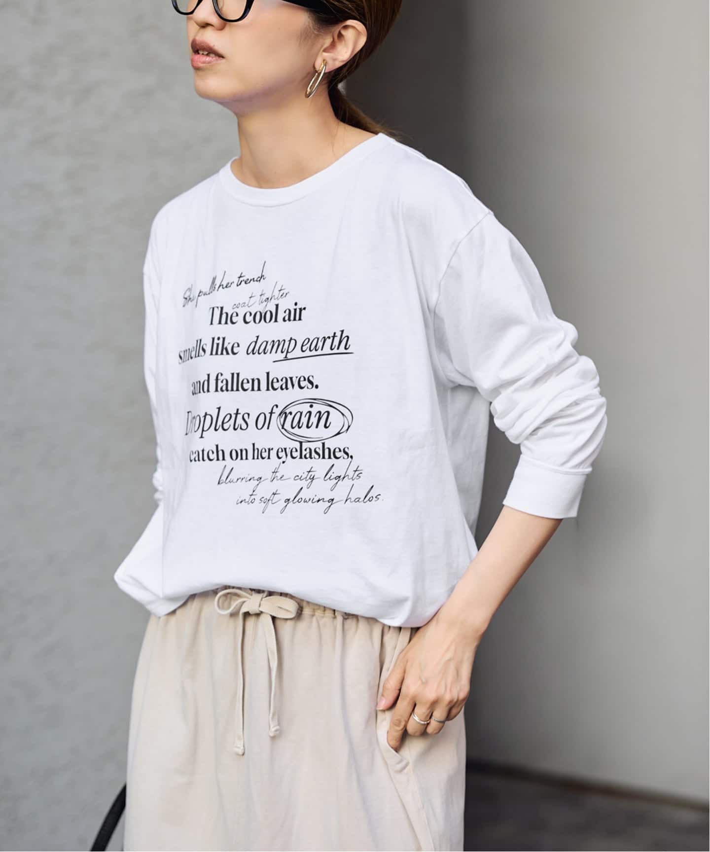 プリントロンTEE（Tシャツ／カットソー）｜FRAMeWORK（フレームワーク