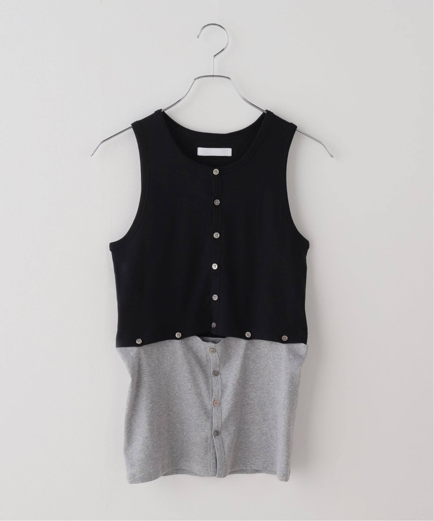 kayle tanktop　タンクトップ ケイル カラー別注》KAYLE/ケイル HIGH GAUGE RIB DETACHABLE TANK（タンク