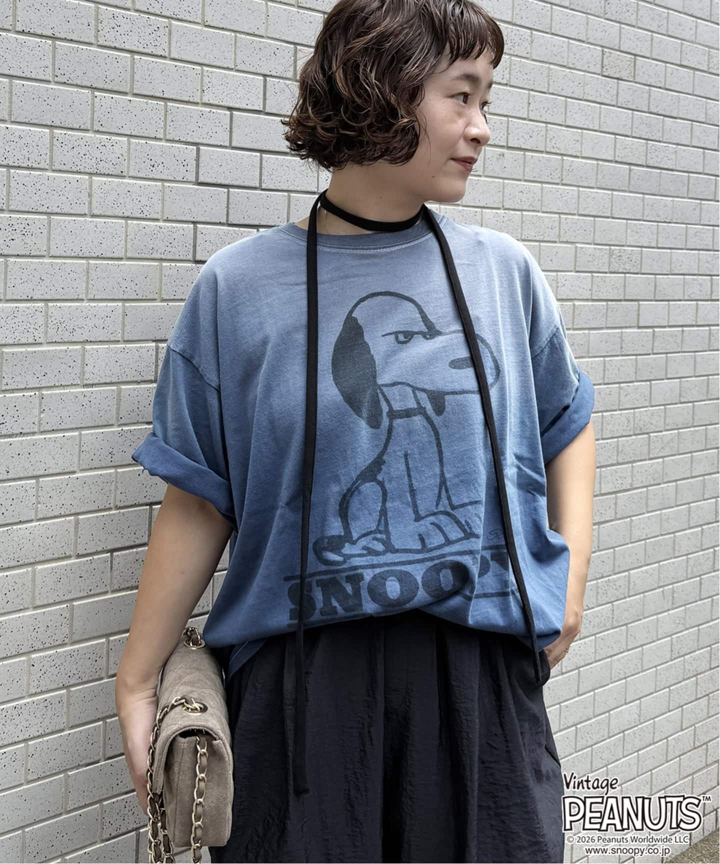 JOHNBULL/ジョンブル PEANUTS SNOOPY TEE（Tシャツ／カットソー