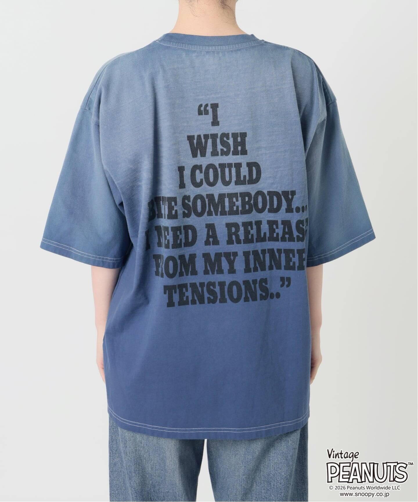 フレームワーク　JOHNBULL ピーナッツ　スヌーピー　Tシャツ JOHNBULL/ジョンブル PEANUTS SNOOPY TEE（Tシャツ／カットソー